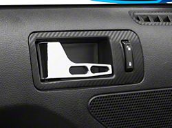 SpeedForm Modern Billet Interior Door Handles; Chrome (05-14 Mustang)