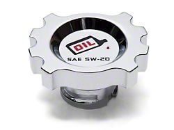 SpeedForm Modern Billet Oil Cap; Chrome (02-04 Mustang GT)