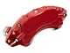 SR Performance Brake Caliper Covers; Red; Front and Rear (16-24 Camaro SS w/ 4-Piston Front Calipers)