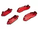 SR Performance Brake Caliper Covers; Red; Front and Rear (11-23 Challenger R/T w/ Dual Piston Front Calipers; 2014 Challenger Rallye, Redline; 17-23 Challenger GT, T/A; 12-23 Challenger SXT w/ Dual Piston Front Calipers)