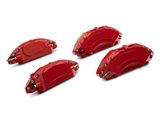 SR Performance Brake Caliper Covers; Red; Front and Rear (2011 Challenger SE; 11-14 Challenger R/T w/ Single Piston Front Calipers; 12-23 Challenger SXT w/ Single Piston Front Calipers)