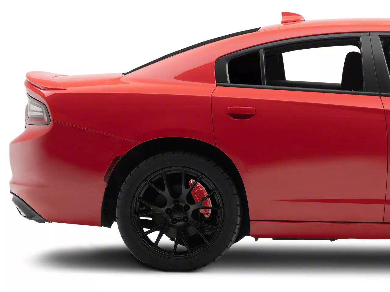 SR Performance Charger Red Caliper Covers; Front and Rear CH10689 (11