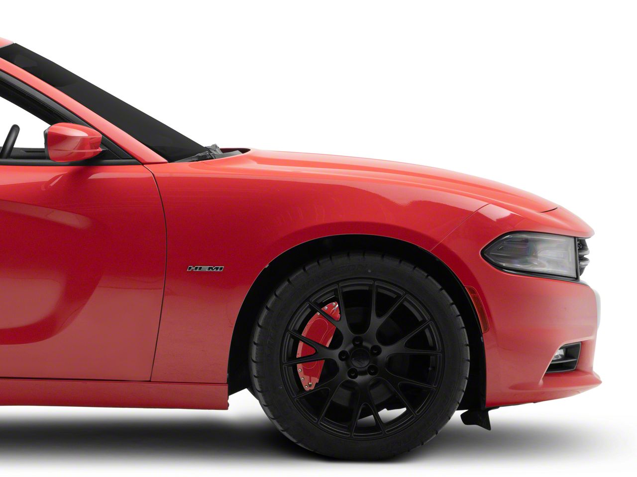 SR Performance Charger Red Caliper Covers; Front and Rear CH10689 (11