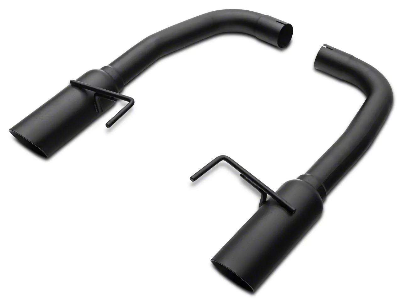 SR Performance Mustang Muffler Delete AxleBack Exhaust with Black Tips 393686 (1517 Mustang GT