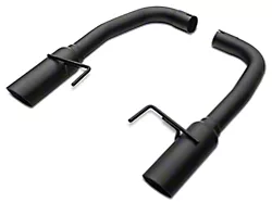 SR Performance Muffler Delete Axle-Back Exhaust with Black Tips (15-17 Mustang GT)