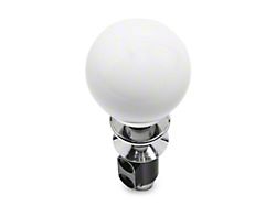 SR Performance Automatic Shifter Handle; White (15-25 Mustang, Excluding GT350 & GT500)
