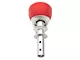 SR Performance Automatic Shifter Handle; Red Leather (15-24 Mustang, Excluding GT500)