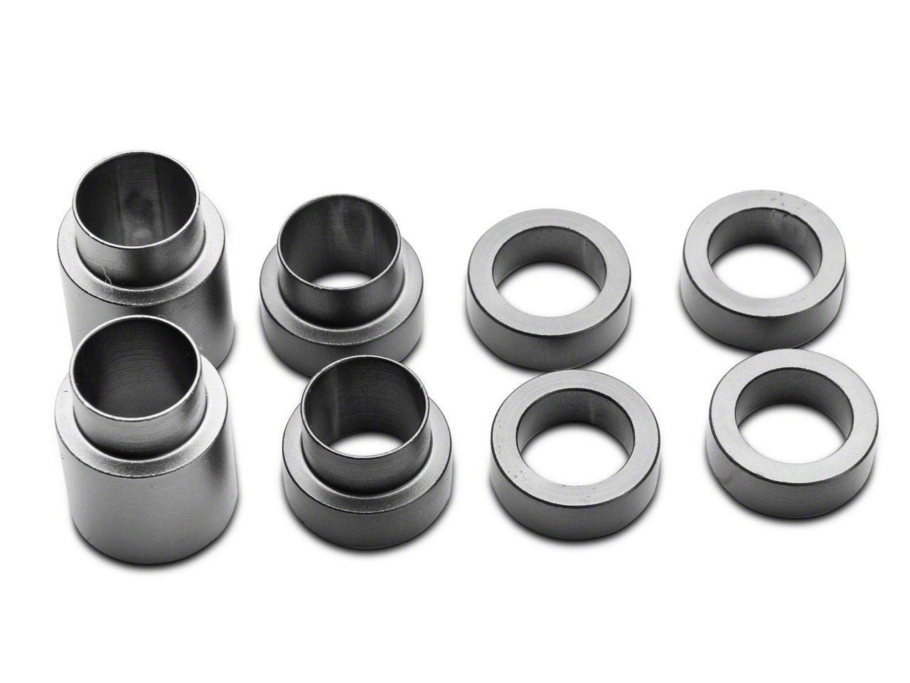 SR Performance Mustang Caster Camber Plates; Gunmetal 412338 (94