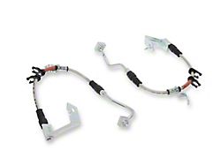 SR Performance Performance Stainless Steel Brake Line Kit; Front (05-14 Mustang)