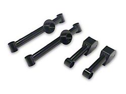 SR Performance Rear Upper and Lower Control Arms; Black (79-04 Mustang, Excluding 99-04 Cobra)