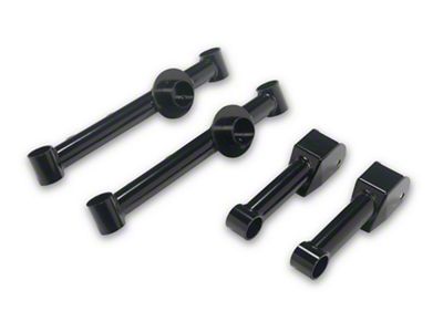 SR Performance Rear Upper and Lower Control Arms; Black (79-04 Mustang, Excluding 99-04 Cobra)