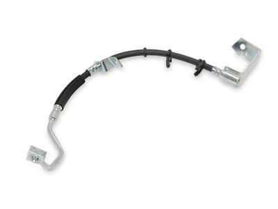 SR Performance Replacement Brake Hose; Front Driver Side (05-14 Mustang)