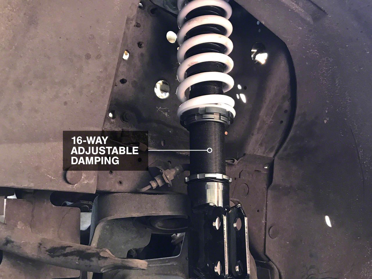 SR Performance Mustang V2 Height and Damping Adjustable Coil-Over Kit ...