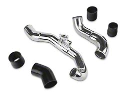 SR Performance Intercooler Charge Pipe Kit; Polished (15-23 Mustang EcoBoost)