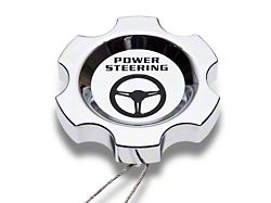 SpeedForm Modern Billet Power Steering Cap; Chrome (96-04 V8 Mustang)