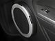 SpeedForm Modern Billet Speaker Trim Rings; Satin (05-09 Mustang)