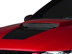 SpeedForm Modern Billet Hood Scoop Insert; Polished (99-04 Mustang GT)