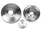 SR Performance Underdrive Pulleys; Polished (96-Mid 01 Mustang GT)