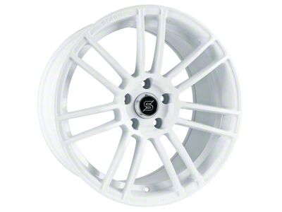 Stage Wheels Belmont White Wheel; 18x8.5 (05-09 Mustang GT, V6)