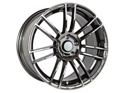 Stage Wheels Belmont Black Chrome Wheel; 18x8.5 (10-15 Camaro LS, LT)