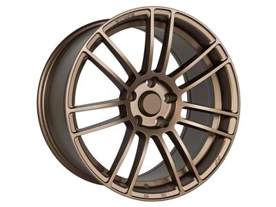 Stage Wheels Belmont Matte Bronze Wheel; 18x9.5 (10-15 Camaro LS, LT)