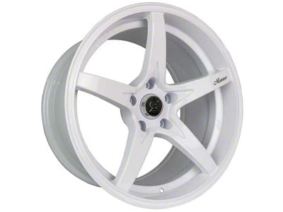 Stage Wheels Monroe White Wheel; 18x9 (94-98 Mustang)