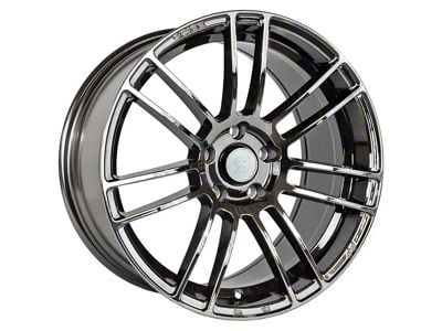 Stage Wheels Belmont Black Chrome Wheel; 18x8.5 (16-24 Camaro LS, LT)