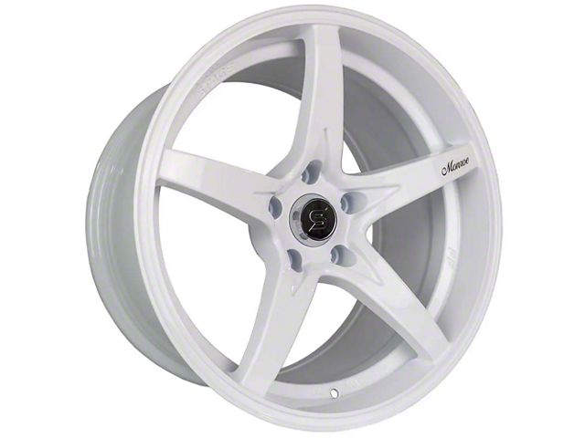 Stage Wheels Monroe White Wheel; Rear Only; 18x10 (16-24 Camaro LS, LT)