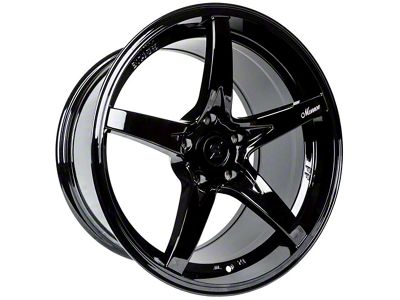 Stage Wheels Monroe Black Wheel; 18x9; 22mm Offset (99-04 Mustang)