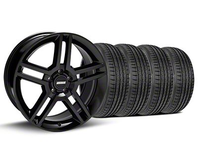 19x8.5 2010 GT500 Style Wheel & Sumitomo High Performance HTR Z5 Tire Package (15-23 Mustang GT, EcoBoost, V6)