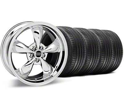 20x8.5 Bullitt Wheel & Sumitomo High Performance HTR Z5 Tire Package (15-23 Mustang EcoBoost w/o Performance Pack, V6)