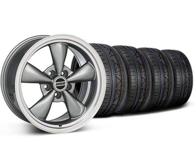 20x8.5 Bullitt Wheel & NITTO High Performance INVO Tire Package (15-23 Mustang EcoBoost w/o Performance Pack, V6)