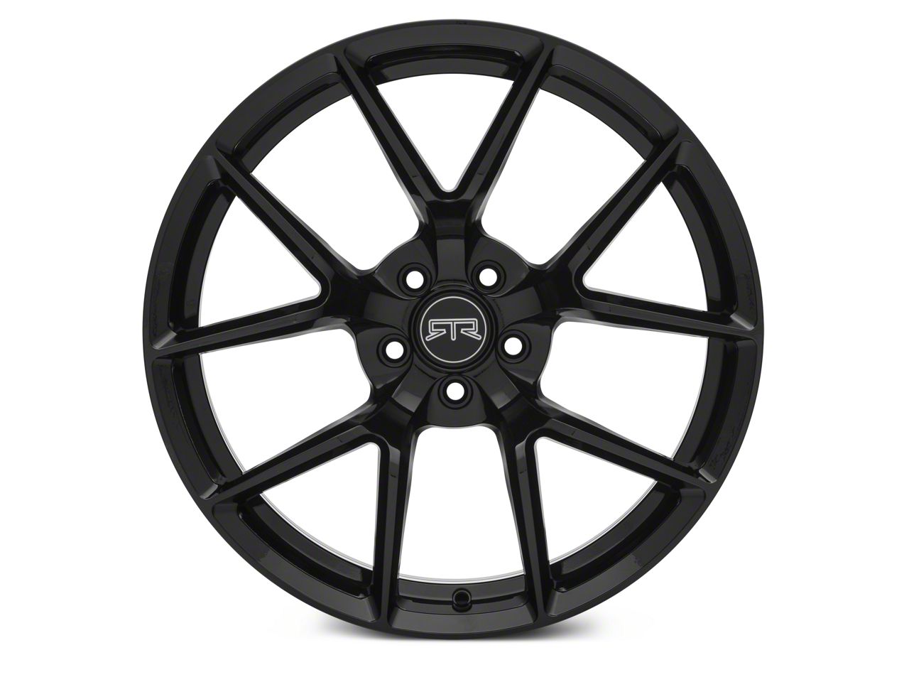 Mustang Staggered RTR Tech 5 Gloss Black Wheel and Sumitomo Maximum ...