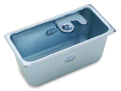 Ashtray Insert; Stainless Steel (94-97 Mustang)
