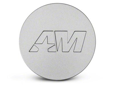 AmericanMuscle Center Cap; Stainless (Fits AmericanMuscle Branded Wheels Only)
