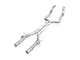 Stainless Power 1-7/8-Inch Catted Long Tube Headers with AFM Valve Delete Plate; Factory Connect (16-24 Camaro SS w/ Factory or Stainless Works Axle-Back Exhaust)