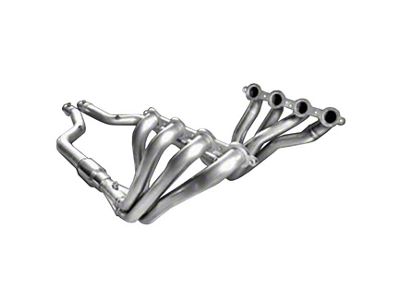 Stainless Power 1-7/8-Inch Catted Long Tube Headers; Factory Connect (10-15 6.2L Camaro)