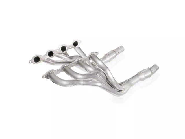 Stainless Power 1-7/8-Inch Catted Long Tube Headers; Factory Connect (16-24 Camaro SS)