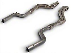Stainless Power 1-7/8-Inch Catted Long Tube Headers; Aftermarket Connect (15-26 Mustang GT, Dark Horse)