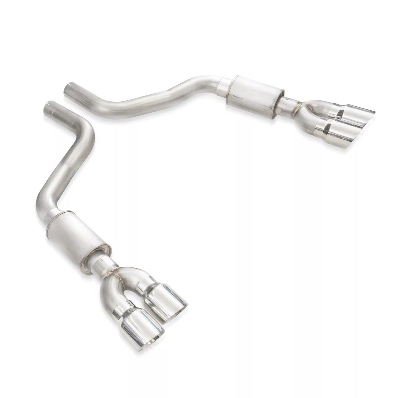 Stainless Works Challenger Legend Series AxleBack Exhaust with Polished Tips CHAL16ABL4 (1523
