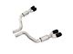 Stainless Works Legend Series Axle-Back Exhaust with Black Tips (15-23 6.2L HEMI Challenger)
