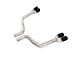 Stainless Works Muffler Delete Axle-Back Exhaust with Black Tips (15-23 6.2L HEMI Challenger)