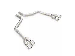 Stainless Works Muffler Delete Axle-Back Exhaust with Polished Tips (15-23 6.2L HEMI Challenger)