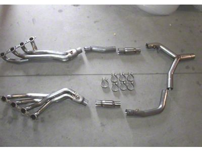 Stainless Works 1-3/4-Inch Long Tube Headers with Catted Y-Pipe; Factory Connect (01-02 5.7L Camaro)