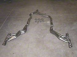 Stainless Works 1-3/4-Inch Long Tube Headers with Catted Y-Pipe; Factory Connect (94-95 5.7L Camaro)