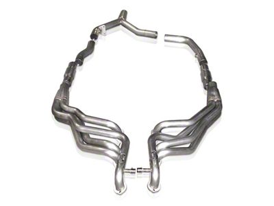 Stainless Works 1-3/4-Inch Long Tube Headers with Catted Y-Pipe; Factory Connect (96-97 5.7L Camaro)