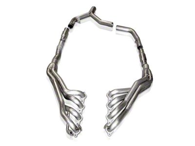Stainless Works 1-3/4-Inch Long Tube Headers with Catted Y-Pipe; Factory Connect (98-99 5.7L Camaro)