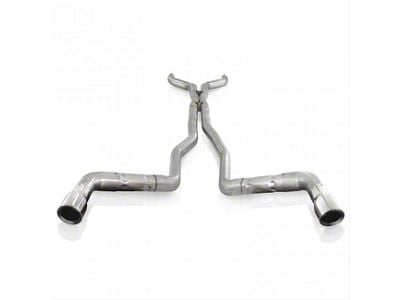Stainless Works Chambered Round Cat-Back Exhaust with Polished Tips; Factory Connect (10-15 Camaro SS)