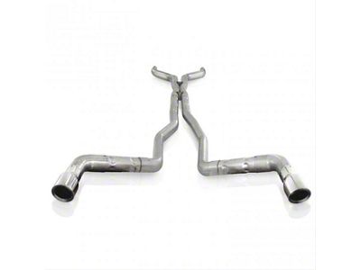 Stainless Works Chambered Round Cat-Back Exhaust with Polished Tips; Factory Connect (10-15 Camaro SS)