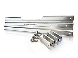 Stainless Works Convertible Exhaust System Brace Kit (11-15 Camaro SS Convertible)